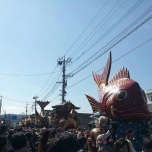 Karatsu Kunchi floats